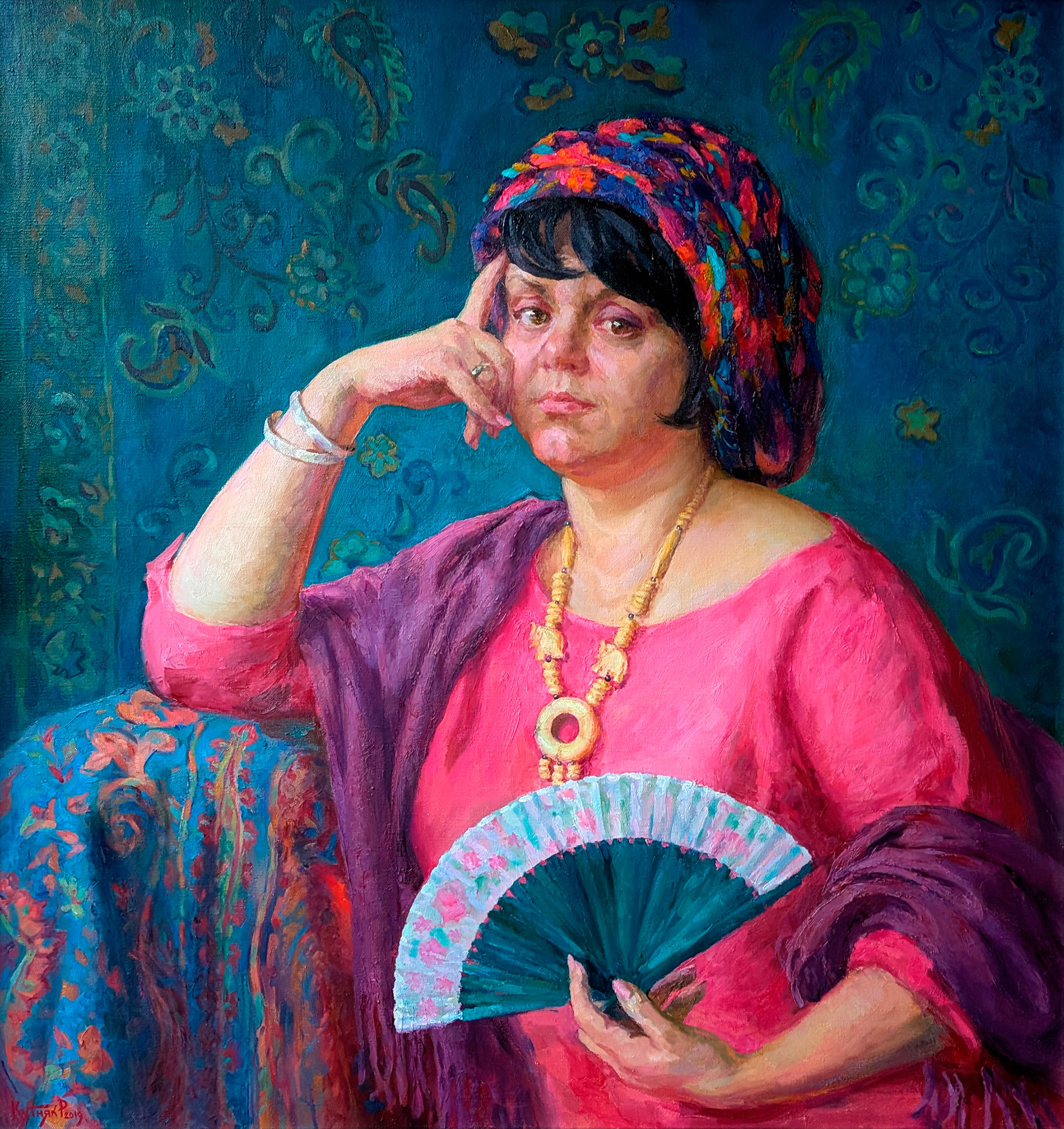 My Harem (Portrait of the Artist's Wife) by Ruslan Kutnyak
